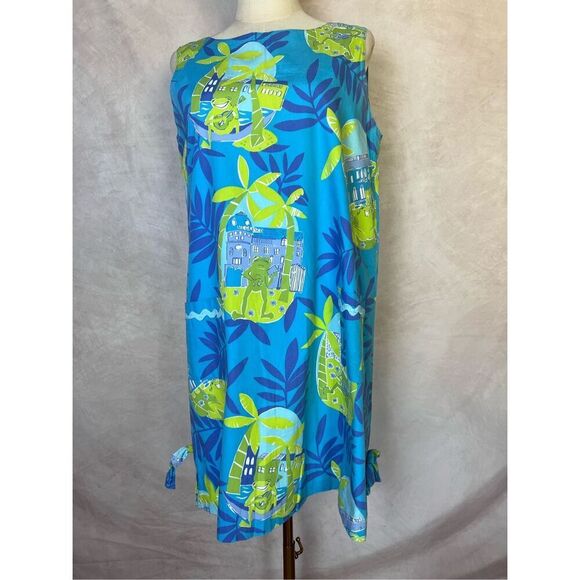 EUC Lilly Pulitzer Franco (Sabrina) Sundress- Negresco Serenade, Sz 10 RARE frog - Picture 1 of 6